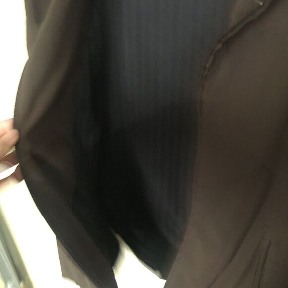 Lucy Activewear Full Zip Jacket Women’s XL Brown Lightweight Stretch Athleisure - Picture 6 of 9